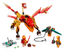 Конструктор LEGO Ninjago Вогненний дракон ЕВО Кая, 204 деталей (71762) - мініатюра 4