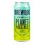 Пиво BrewDog Planet Pale, світле, 4,3%, з/б, 0,44 л (882279) - мініатюра 1
