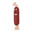 Игрушка для собак Trixie Сосиска на веревке, 11 см (3242) - миниатюра 1