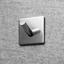 Крючок MVM My Home, полированный, серый (HSS-502S PSS) - миниатюра 4