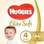 Підгузки Huggies Elite Soft 4 (8-14 кг), 66 шт. (2 уп по 33 шт.) - мініатюра 1