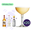 Коктейль Whiskey Sour (набір інгредієнтів) х20 на основі Wild Turkey - мініатюра 1