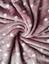 Плед Love You Шары, с помпонами, искусственный мех, 220х200 см, фиолетовый (181172) - миниатюра 3