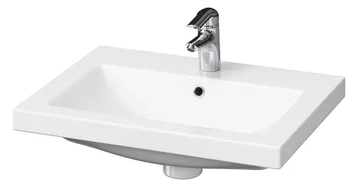 Тумба підлогова ПіК Альба Т1 з раковиною Cersanit Como 60 см Білий 30412 - фото 5