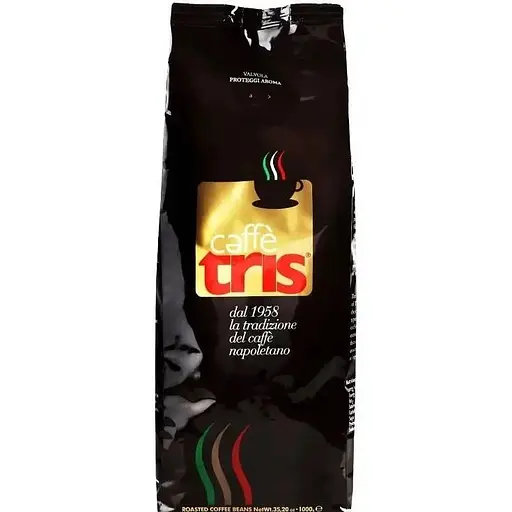 Кофе в зернах Barbera Tris Robusta 100% 1 кг - фото 1