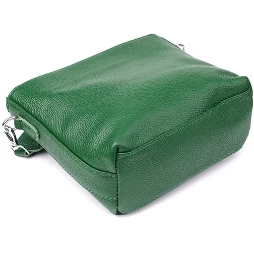 Женская кожаная сумка Vintage на каждый день 22х17.5х7.5 см sum0027581 - фото 6