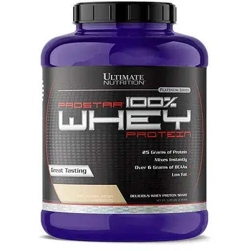 Протеїн Ultimate Nutrition Prostar 100% Whey Protein, 2.27 кг - Малина - фото 1