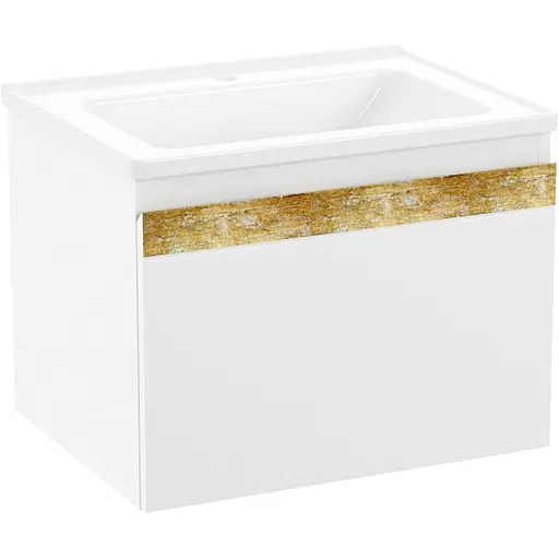 Тумба з умивальником Volle Classic Neo 60 см 1943.326007 Білий - фото 1