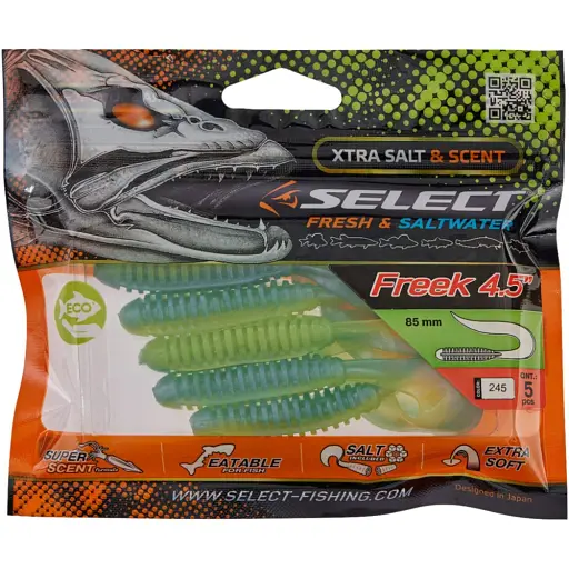Силікон Select Freek 4.5" #245 (5 шт/уп) - фото 2