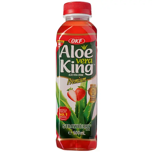 Напій Aloe Vera King Strawberry 0,5л