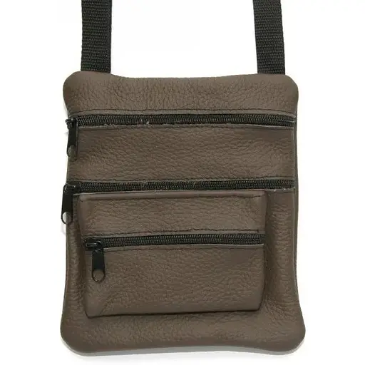 Шкіряна сумка на плече Gofin 20х22 см sum0009928 - фото 1