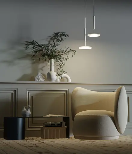 Підвісний світильник Babich Studio FOG 210 Black (RAL 9005) - фото 8