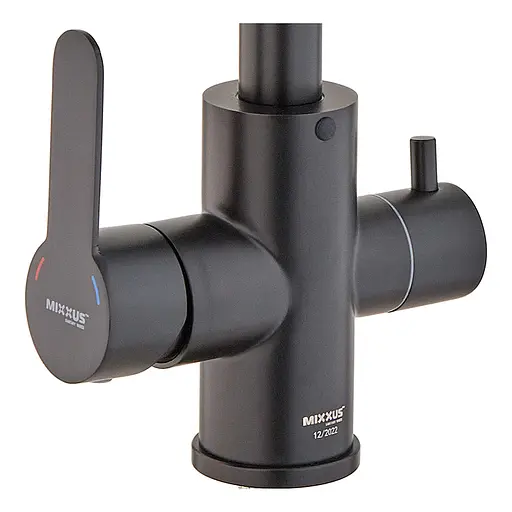 Змішувач для кухні Mixxus DAX-021-G Black MI6078 Чорний матовий - фото 3