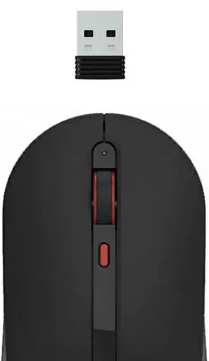 Миша комп'ютерна Xiaomi Miiiw MWMM01 Mouse Mute Wireless Black - фото 2