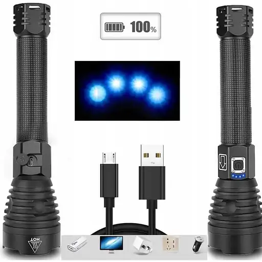 Ліхтар Heckermann XHP90 Zoom 5000 mAh - фото 6