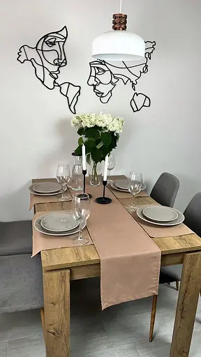 Комплект Доріжка водовідштовхувальна Горіховий однотон 380х40 см 4 шт. - фото 3