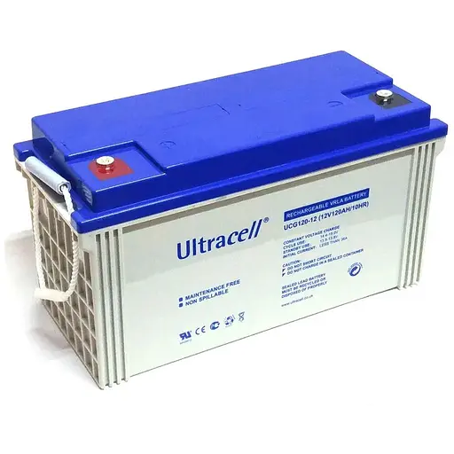 Аккумуляторная батарея Ultracell UCG120-12 GEL 12 V 120 Ah (409 x 176 x 225) White Q1/40