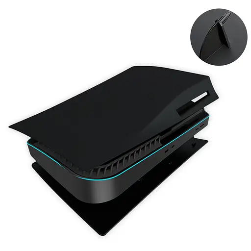 Панель корпуса для консолей Sony PlayStation 5 Black - фото 4