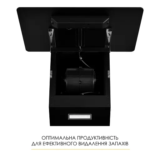 Вытяжка декоративная наклонная Weilor Aura Wds 53 Black - фото 6