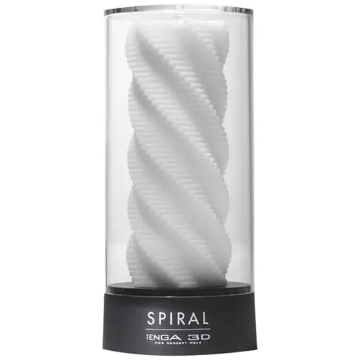 Мастурбатор Tenga 3D Spiral, тривимірна спіральна текстура для неймовірної насолоди та легкого очищення