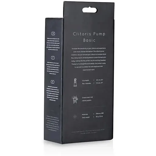 Ручной вакуумный насос для клитора SAIZ Clitoris Pump Basic - фото 3