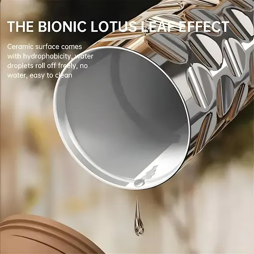 Термочашка для кави та чаю з дисплеєм температури 410 мл сіра (BC-0376) - фото 4