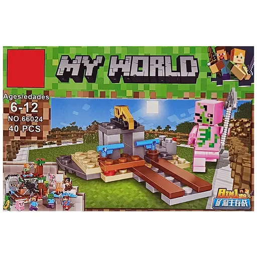 Конструктор дитячий "Minecraft" 66024-5, 41 деталь