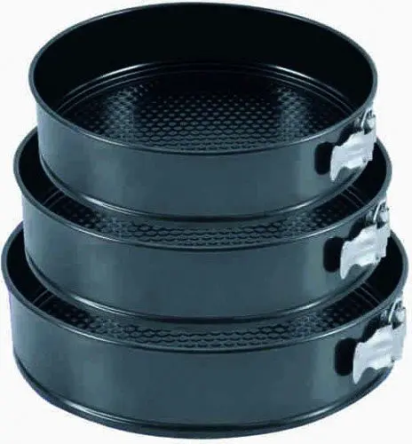 Набір металевих форм Peterhof PH-15328 для випікання тортів пирогів 3 предмети - фото 1