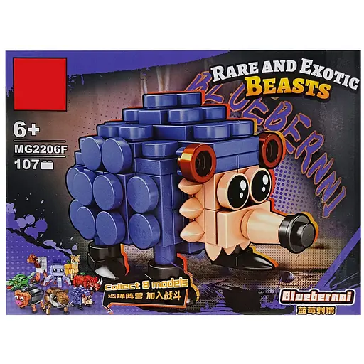 Дитячий конструктор "Bluebernni" MG2206F 107 деталей