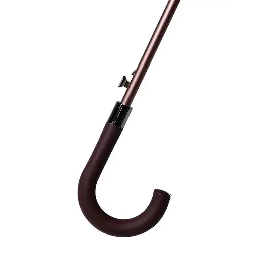 Зонт-трость Yiwu HP-23-16BR полуавтомат складной 120 см коричневый - фото 6