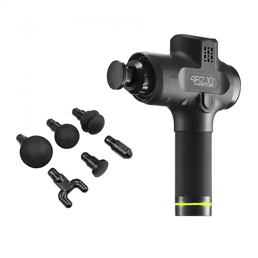 Ручной перкуссионный массажер 4FIZJO Massage Gun PRO+ 250 Вт массажный пистолет (P-5907739311139) - фото 4