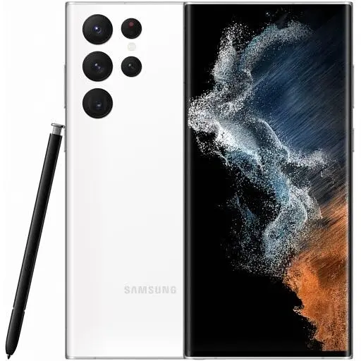 Смартфон Samsung S22 Ultra SM-S908B/DS 2sim 8/128GB Phantom White