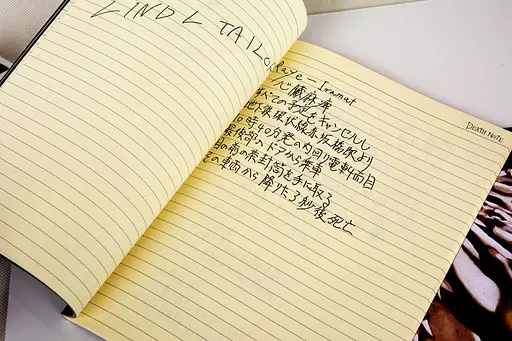 Зошит Смерті death note блокнот аніме-книжка в наборі з ручкою пером для косплею манги - фото 9