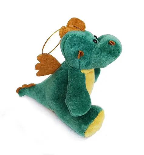 Мягка іграшка Брелок Дракончик Вогнедар 10,5см - фото 2