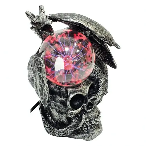 Плазменная лампа Череп с даконом - фото 1