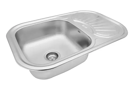 Кухонная мойка Kroner KRP Dekor-7549 (0,8 мм) CV022781, Decor - фото 4