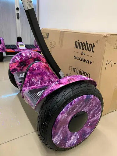 Гіроскутер Mini Robot Ninebot Mini Space Violet 54v Бузковий космос - фото 3