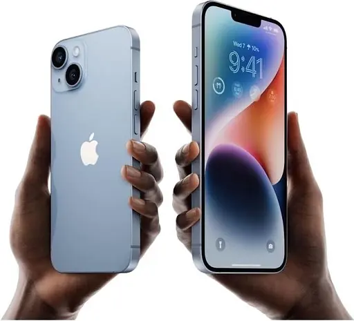 Смартфон Apple iPhone 14 128GB Blue (MPVN3) - фото 4