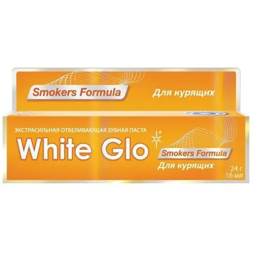 Зубная паста White Glo відбілююча для курців 24г