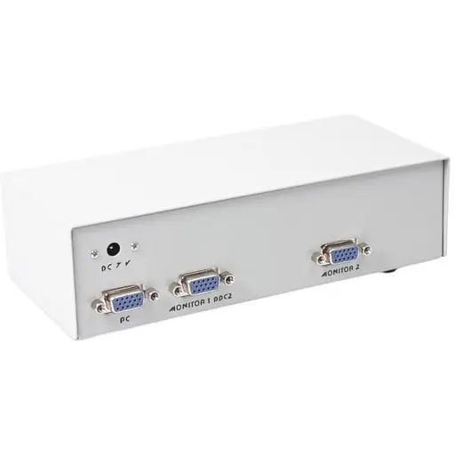 Сплітер VGA 2 Port Cablexpert GVS122 розгалужувач 2 монітора