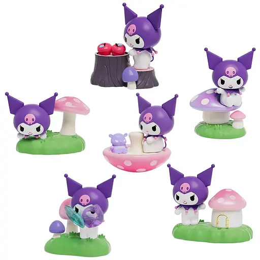 Игрушка-сюрприз Pop Top Kuromi – Сад грибочков механическая в ассортименте (25MDL-001) - фото 2