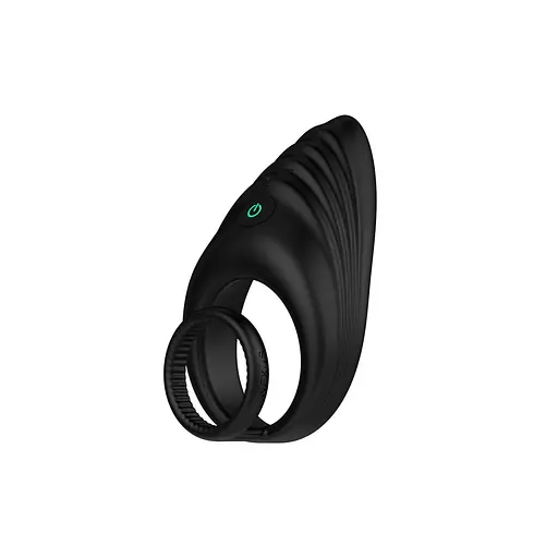 Ерекційне віброкільце Nexus Enhance Vibrating Cock and Ball Ring подвійне - фото 2