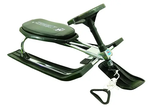 Санки снігокат дитячий Viper чорний-хром