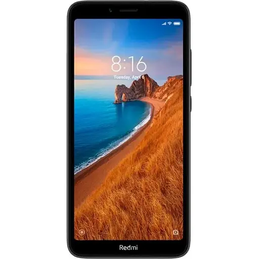 Смартфон Xiaomi Redmi 7A 16 GB Matte Black (Grade C) Seller Refurbished - фото 1