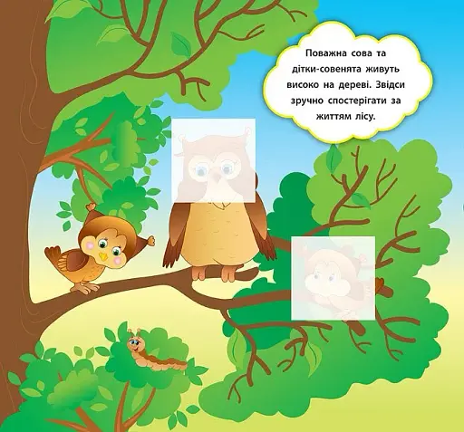 Наліпки-розвивалки. Хто живе в лісі - фото 3