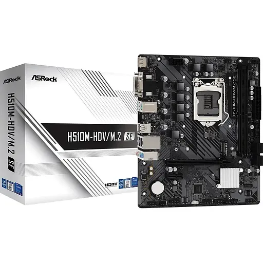 Материнская плата ASRock H510M-HDV/M.2 SE Socket 1200 - фото 2