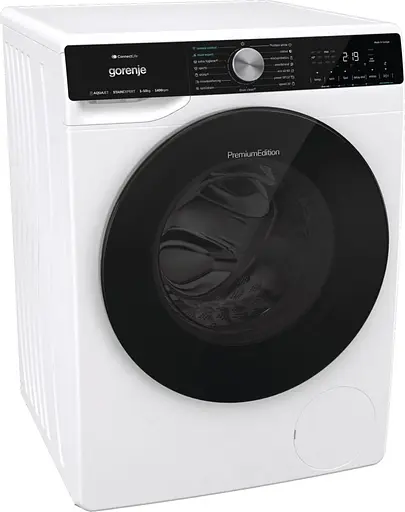 Стиральная машина Gorenje фронтальная 10 кг 1400 A+++ 60 см инвертор дисплей пара Wi-Fi подсветка барабана белый - фото 3