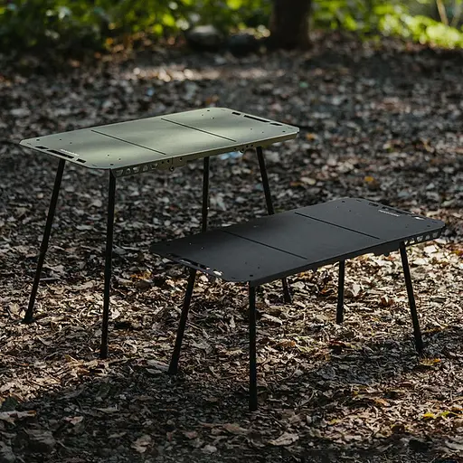 Складаний стіл Naturehike CNK2450JJ025, 60х40 см, алюміній, чорний - фото 4