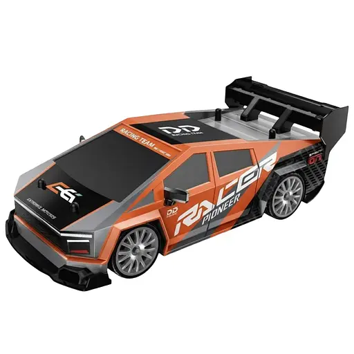 Радиоуправляемый дрифт-кар 8603 E-02, масштаб 1:24, аккумулятор 3.7V, пульт 2.4GHz, 2 комплекта шин, Оранжевый