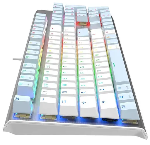 Клавіатура A4Tech Fstyler FS100 USB Blue (FS100 (Icy Blue)) - фото 5